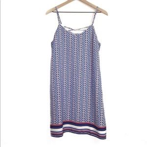 Skies Are Blue: Geometric Mini Dress